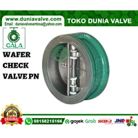 GALA WAFER CHECK VALVE DN80 3 INCH CAST IRON DISC SS304 PN16